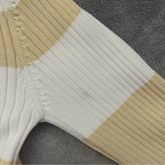 SOLD—NWT Significant Other Blair Top in Almond/Cream Stripe - Picture 8 of 8